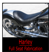 Harley - Full seat fabrication